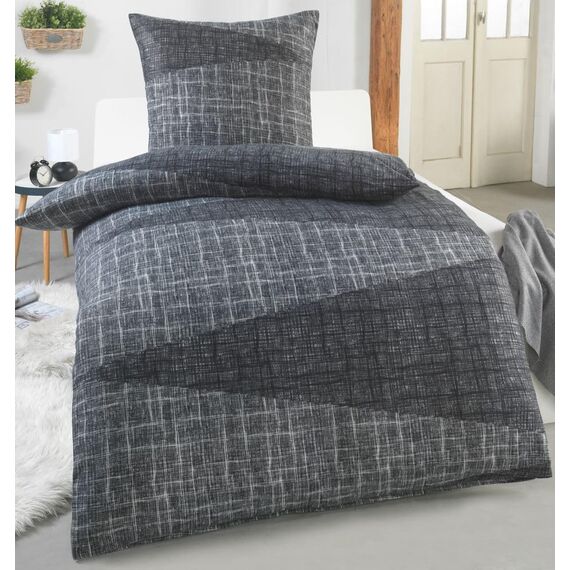 DreamHome Warme Winter Mikrofaser Termo Fleece Bettwäsche 135x200 155x220 200x200 für die Kaltejahreszeit Modern, Größe:200 x 200 cm, Design - Motiv:Design 1