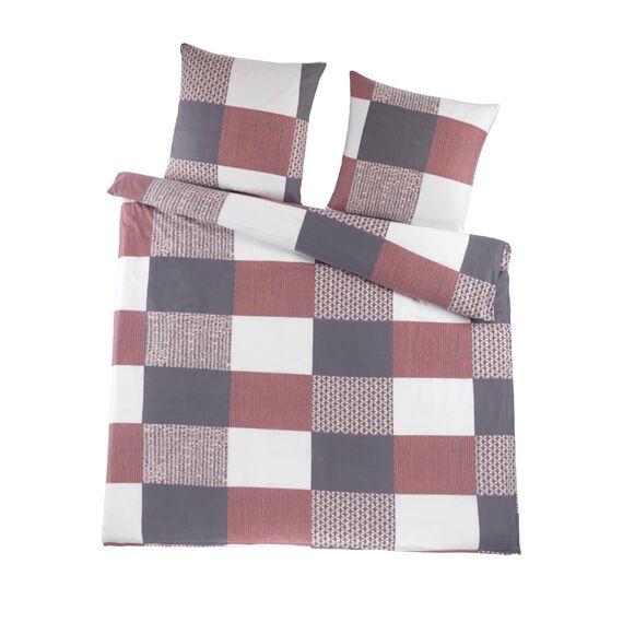 DreamHome Warme Winter Mikrofaser Termo Fleece Bettwäsche 135x200 155x220 200x200 für die Kaltejahreszeit Modern, Größe:200 x 200 cm, Design - Motiv:Design 6