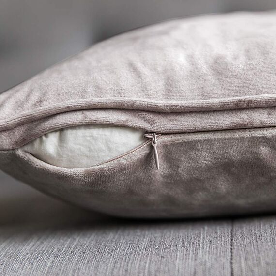 MIULEE 2er Set Samt Kissenbezug Flansch Kissenhülle Dekorative Sofakissen Dekokissen Umwickelte Kante Kissenbezüge Zierkissenbezug für Sofa Wohnzimmer Schlafzimmer 45x45 cm Heart Wood