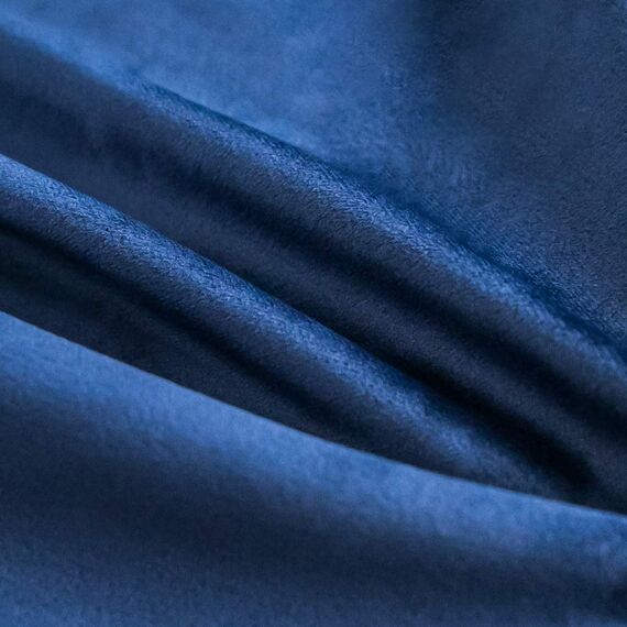 MIULEE 2er Set Samt Kissenbezug Flansch Kissenhülle Dekorative Sofakissen Dekokissen Umwickelte Kante Kissenbezüge Zierkissenbezug für Sofa Wohnzimmer Schlafzimmer 30x50 cm Dunkelblau