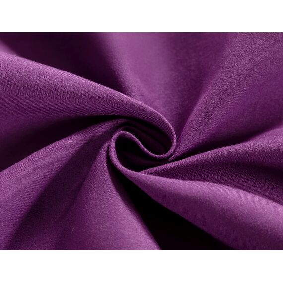 Amolavet Kissenbezug 40 x 80 Lila 2er Set Kopfkissenbezug 40x80 mit Hotelverschluss aus Gebürstetem Mikrofaser