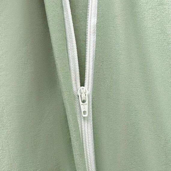 Amolavet Boho Quasten Design Salbeigrün Bettwäsche 200x200 3teilig Set aus Gebürstetem Mikrofaser Winter Bettwäsche 200x200 Bettbezug 200 X 200 Mit Reißverschluss +2 Kissenbezüg 80x80 für Doppelbett