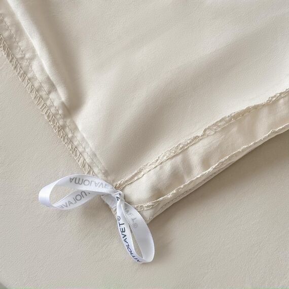 Amolavet Winter Bettwäsche Beige 200x200 3teilig Set aus Gebürstetem Mikrofaser Winterbettwäsche 200x200 Mit Reißverschluss für Doppelbett Bettbezug 200x200cm + 2 Kissenbezüg 80x80cm