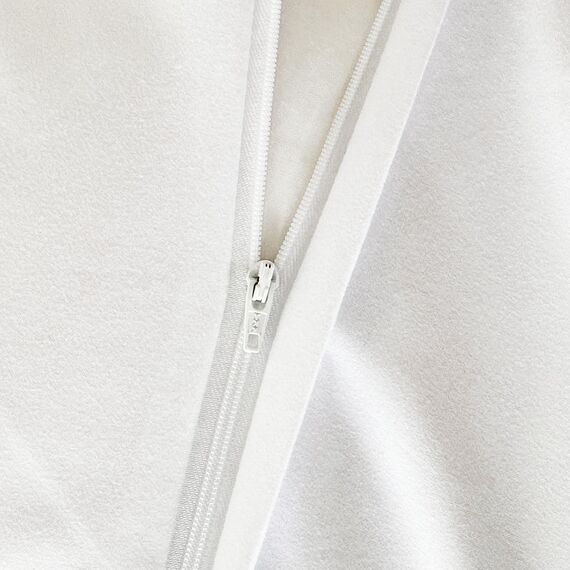 Amolavet Boho Quasten Design Weiß Bettwäsche 135x200 2teilig Set aus Gebürstetem Mikrofaser Winter Bettwäsche 135x200 Bettbezug 135 X 200 Mit Reißverschluss + Kissenbezüg 80x80 für Einzelbett