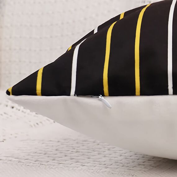 Anlewo FotoKissen Selbst gestalten 35 x 35 cm Doppelseitig - Personalisiertes mit eigenem Foto gestalten-Optionaler Kisseneinsatz - Geschenk-Idee, Geburtstag, Valentinstag