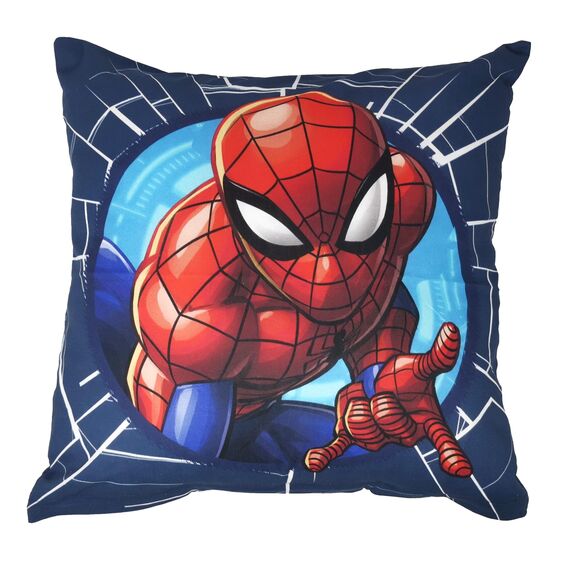 Theonoi Kinder Kissenbezug Kissenhülle Zierkissenhülle Zierkissenbezug 40x40 ohne Füllung ohne Kissen aus Baumwolle (Spiderman)