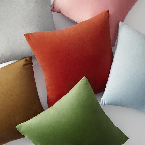 Topfinel Kissenbezug 40x40 grün Samt 4er Set Kissenbezüge Kissenhülle sofakissen dekokissen Zierkissen deko für Sofa Schlafzimmer Wohnzimmer flauschig Farbverlauf