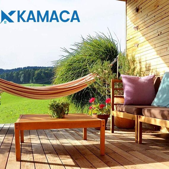 KAMACA Outdoor Dekokissen Kissen für Garten Lounge Balkon wasserabweisend schmutzabweisend UV Schutz ideal für Haus Garten Camping (Kuschelecke Mint)