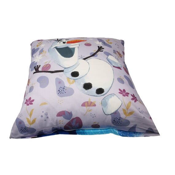 Theonoi Kinder Kissenbezug Kissenhülle Zierkissenhülle Zierkissenbezug 40x40 ohne Füllung ohne Kissen aus Baumwolle (Frozen 02 A1)