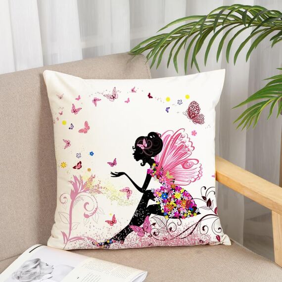 HUASHUZI Kissenbezug 40x40 cm Kissen deko für sofakissen kissenbezüge dekokissen couchkissen kissenhülle Sofa Schlafzimmer Wohnzimmer Zimmer zierkissen