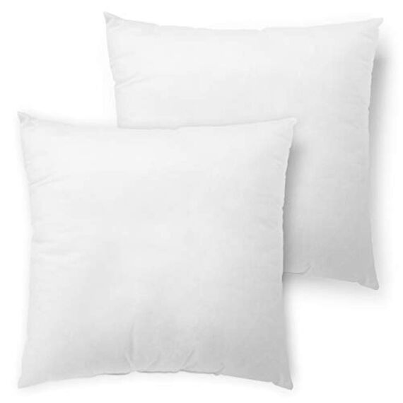 Traumnacht Sofakissen, Kopfkissen 2er Set 45 x 45 cm, mit Faserfüllung und Vlieshülle, Öko-Tex zertifiziert, produziert nach deutschem Qualitätsstandard