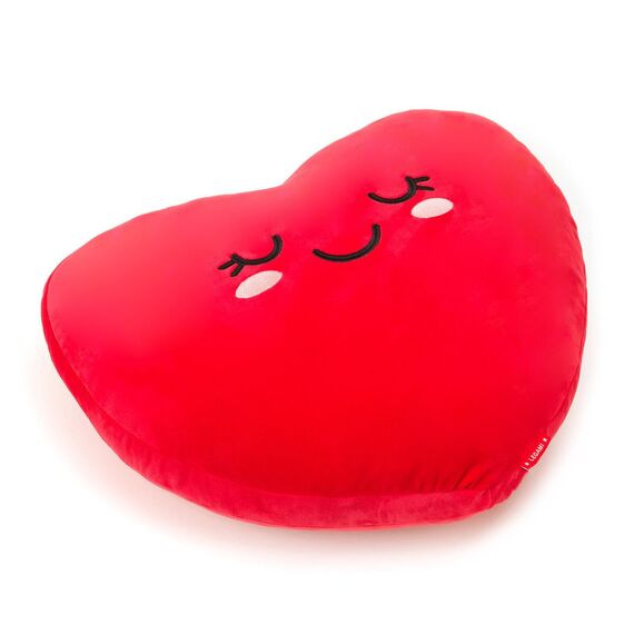 Legami - Kissen Super Soft! Heart Thema, super weich, Geschenkidee, 45x38 cm, Herz