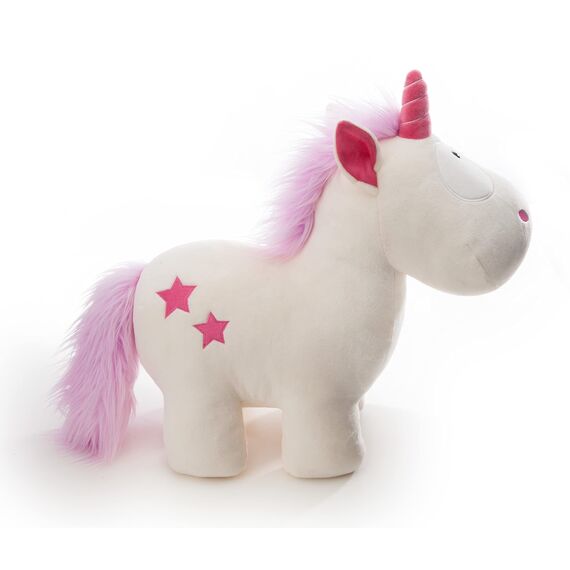 NICI 48055 Kuscheltier Einhorn Theodor 45cm, WEIß