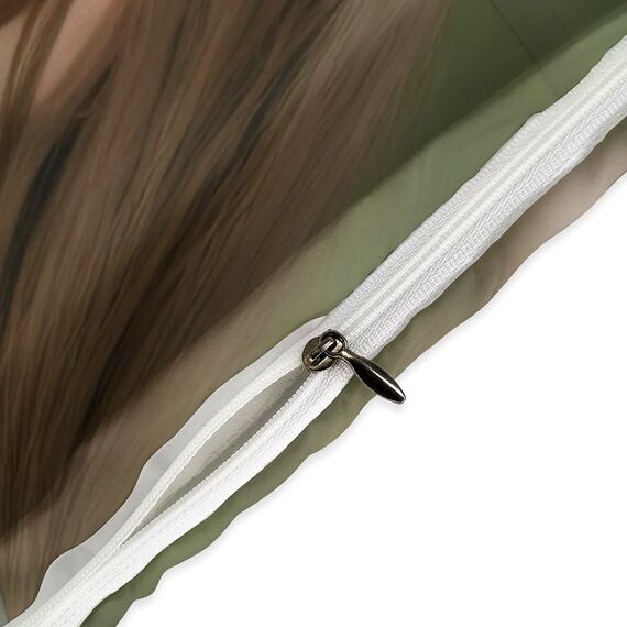 Jaucin Personalisierte Bettwäsche Sets: Gestalten Sie Ihre Bettwäsche und Kissenbezüge 200x200 mit eigenem Foto | Personalisierte Weihnachts Geschenke