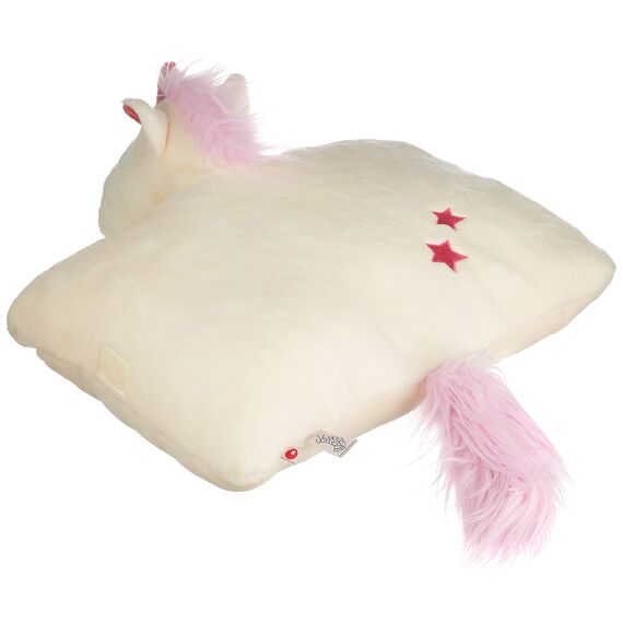 NICI 40740 Kuscheltier Kissen Einhorn Theodor, Plüsch, 40X30 cm