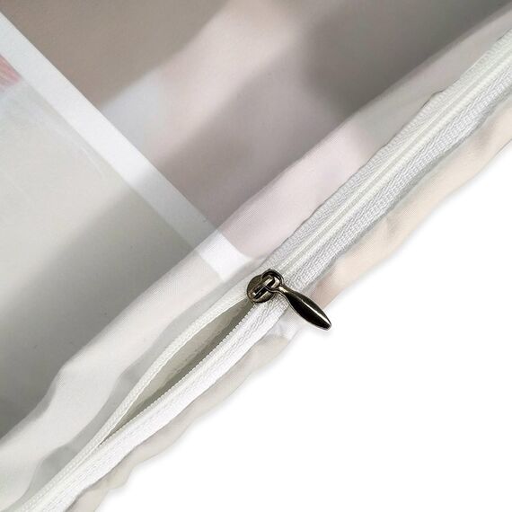 Jaucin Personalisierte Bettwäsche Sets: Gestalten Sie Ihre Bettwäsche und Kissenbezüge 200x200cm mit eigenem Foto | Personalisierte Weihnachts Geschenke (200x200cm, 2 Foto)