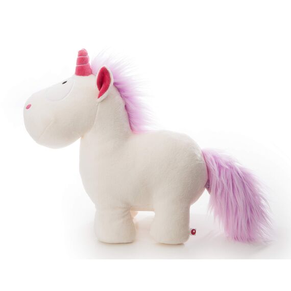 NICI 48054 Kuscheltier Einhorn Theodor 32cm, WEIß