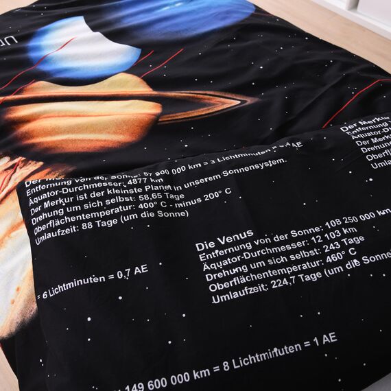 Fun collection Sonnensystem Bettwäsche