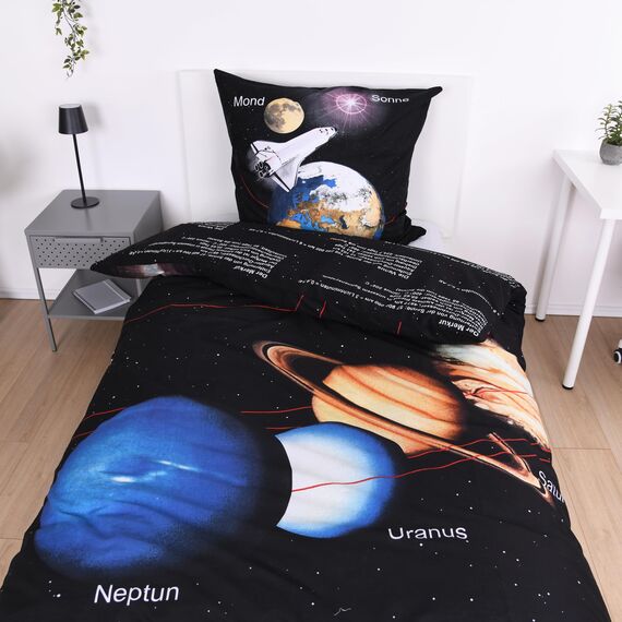 Fun collection Sonnensystem Bettwäsche