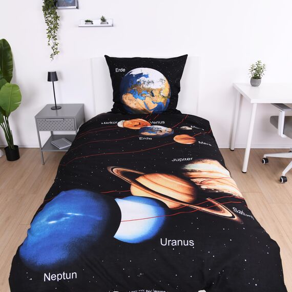 Fun collection Sonnensystem Bettwäsche