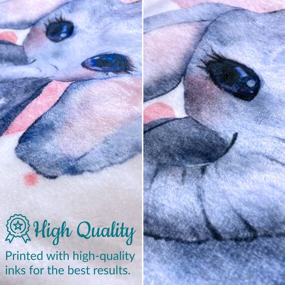 Personalisedog Personalisiertes Fleece Kissen mit eigenen Foto & Text | Foto-Kissen Selbst gestalten | Individuell Fotogeschenk (Doppelseitig - 4 Foto)