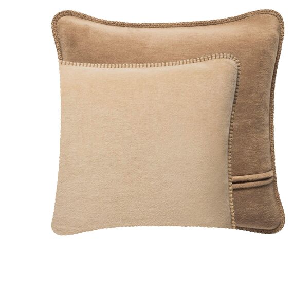 Joop! Kissen Uni Doubleface Cashew-Macchia Baumwolle/Polyacryl, Maße: 50cm x 50cm, 739438