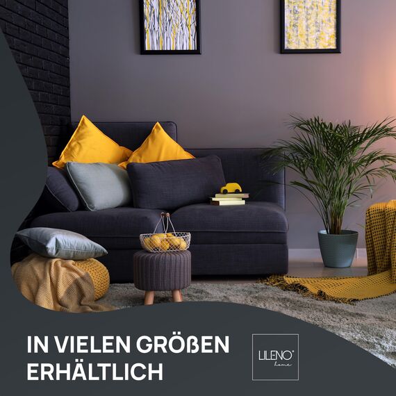 LILENO HOME 6er Set Kissenfüllung 40x50 cm - 40°C waschbares Innenkissen geeignet für Allergiker - Polyester Kisseninlet als Couchkissen, Sofa Kissen, Cocktailkissen und Kopfkissen