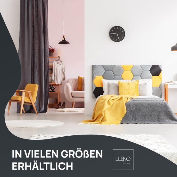 LILENO HOME 6er Set Kissenfüllung 40x40 cm - 40°C waschbares Innenkissen geeignet für Allergiker - Polyester Kisseninlet als Couchkissen, Sofa Kissen, Cocktailkissen und Kopfkissen