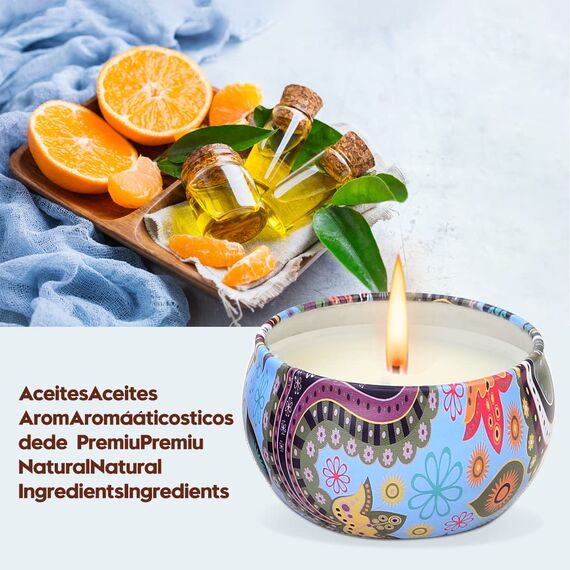 Duftkerzen Geschenke für, 12 Stück 2.5 OZ Aromatherapie Kerzen Duftkerzens, Geburtstagsgeschenk für, duftkerzen für Geburtstag, Valentinstag, Bad,Yoga