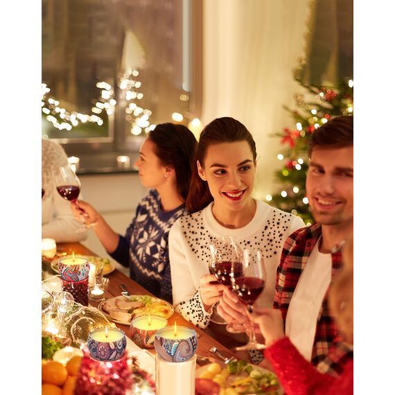 Duftkerzen Geschenke für, 12 Stück 2.5 OZ Aromatherapie Kerzen Duftkerzens, Geburtstagsgeschenk für, duftkerzen für Geburtstag, Valentinstag, Bad,Yoga