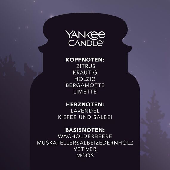 Yankee Candle Duftkerze im Glas (groß) | Midsummers's Night | Kerze mit langer Brenndauer bis zu 150 Stunden | Perfekte Geschenke für Frauen