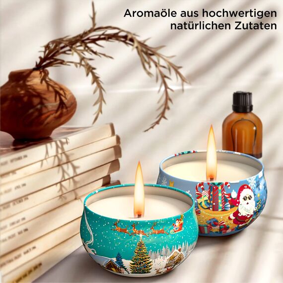 Primevolve Duftkerzen Geschenkset 12 Stück 2.5 OZ，Geburtstagsgeschenk für, Geschenke für ，Personalisierte Geschenke für Weihnachten,Jahrestag, Bad, Yoga, Kleine Geschenke für