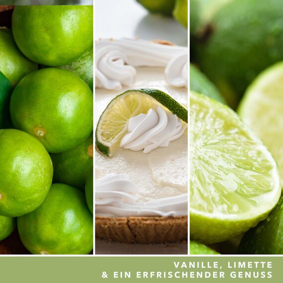 Yankee Candle Duftkerze im Glas (groß) | Vanilla Lime | Brenndauer bis zu 150 Stunden | Perfekte Geschenke für Frauen