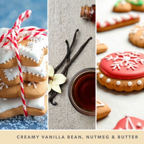 Yankee Candle Duftkerze im Glas (groß) | Christmas Cookie | Kerze mit langer Brenndauer bis zu 150 Stunden | Perfekte Geschenke für Frauen