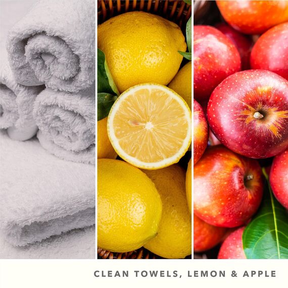 Yankee Candle Duftkerze im Glas (groß) | Fluffy Towels | Kerze mit langer Brenndauer bis zu 150 Stunden | Perfekte Geschenke für Frauen