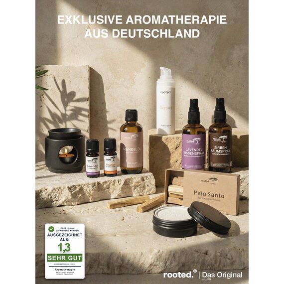 rooted.® Das Original Palo Santo - Indianisches [RÄUCHERHOLZ] aus Peru - Heiliges Holz -100% kontrollierte und nachhaltige Ernte - Meditation und Reinigungsrituale