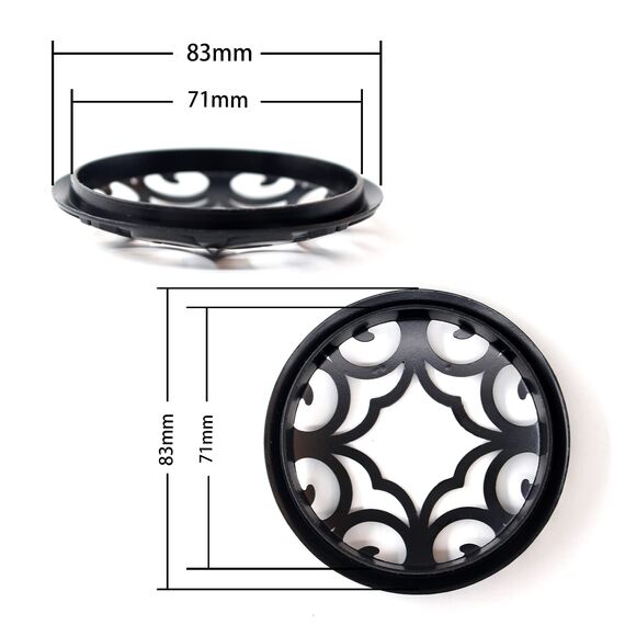 Illuma Lid Candle Kerzedeckel Aufsatz,Mehrere Stile,Candle Matrix Brushed Zubehör Lampenschirm Schirm Topper Metall Weihnachten,Helfen Sie Der Kerze Gleichmäßig Zu Schmelzen