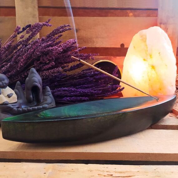 LAMARE Räucherstäbchen-Packung Satya Nag Champa 100 g + Super Hit 100 g (zwischen 70 und 80 Stäbchen jeder Duftrichtung) – Aromatherapie – Meditation – Yoga – umweltfreundliche Verpackung