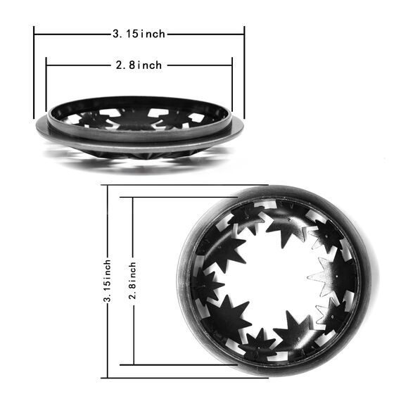 Illuma Lid Candle Kerzedeckel Aufsatz,Mehrere Stile,Candle Matrix Brushed Zubehör Lampenschirm Schirm Topper Metall Weihnachten,Helfen Sie Der Kerze Gleichmäßig Zu Schmelzen