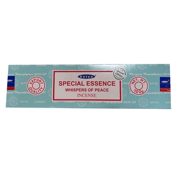 LAMARE Satya Special Essence Räucherstäbchen, 1 Packung mit 100 g (80-90 Stäbchen), Aromatherapie, Meditation, Yoga, umweltfreundliche Verpackung