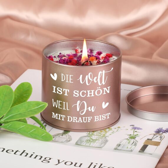 Valentinstag Lustige Geschenk für Sie, CadeauJoie 9OZ Kerzen Geschenke für Frauen, Geburtstagsgeschenk für Frauen, Geschenk für Frau Freundin Mama zum Weihnachten Geburtstag Ostern Hochzeitstag