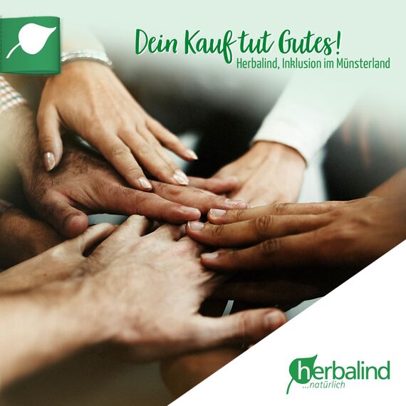 Herbalind Kräuterkissen Atemfrei Deko Kissen mit Füllung - Erkältungskissen Salbei Minze ohne Chemie - Bezug 100% Baumwolle 20x20 cm, als Hausmittel bei Erkältung, Duftkissen, Schlafkissen