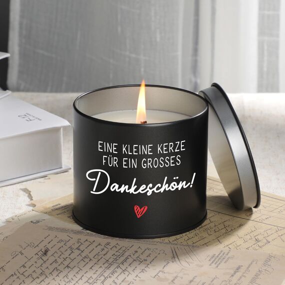 Dankeschön Geschenke, CadeauJoie Danke Geschenk für Frauen, 9OZ Kerze Danke Geburtstag Geschenk für Freundin Kollegin Mama Oma Papa Erzieherin Lehrerin Abschiedsgeschenk,Weihnachten