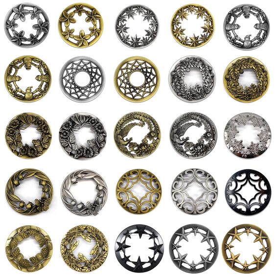 Illuma Lid Candle Kerzedeckel Aufsatz,Mehrere Stile,Candle Matrix Brushed Zubehör Lampenschirm Schirm Topper Metall Weihnachten,Helfen Sie Der Kerze Gleichmäßig Zu Schmelzen(Schmetterling - Gold)