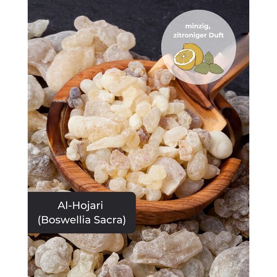 Weihrauch Oman 100g - Baumharz zum Räuchern Weihrauch zum Räuchern & Ausräuchern negativer Energie Hochwertiges Räucherwerk, Harz & Frankincense Perfekt für Hausreinigung