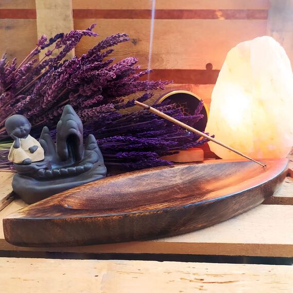 Nag Champa Räucherstäbchen 100 g + Patchouli 100 g – zwischen 70–90 Stäbchen von jedem Duft – Aromatherapie – Meditation – Yoga – Packaging Eco-Friendly