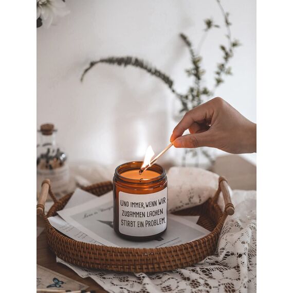 Geschenk für beste Freunde, Und Immer Wenn Wir Zusammen Lachen Stirbt Ein Problem, Bestie-Geschenke für Bff Geburtstagsgeschenke für Frauen Freundin