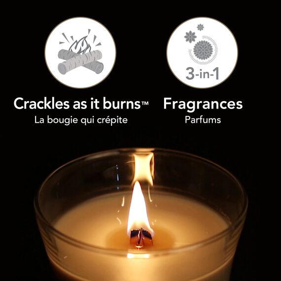 WoodWick Große Trilogy-Duftkerze im Sanduhrglas mit Pluswick-Innovation | Café Sweets | Lange Brenndauer: bis zu 130 Stunden | Geschenke für Frauen