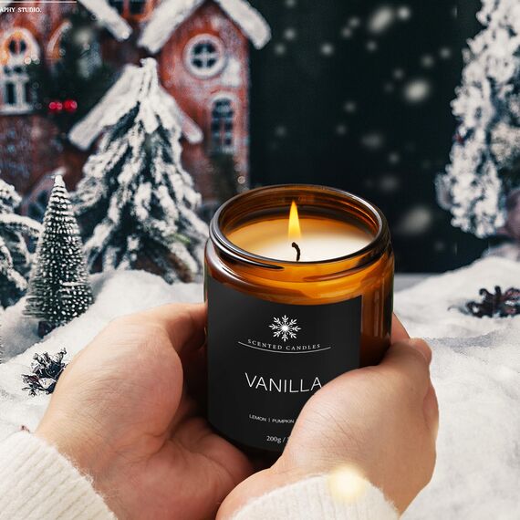 Duftkerze im Glas 6 Düft, Kerzen Geschenke für Männer Frauen 1200 g,6Pcs Duftkerzen Geschenkset,Natürliches Sojawachs Duftkerze Set für Valentinstag,Bad Spa Meditation,Geburtstagsgeschenk