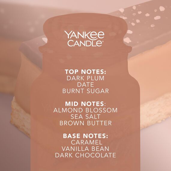 Yankee Candle Duftkerze im Glas (groß) | Salted Caramel | Kerze mit langer Brenndauer bis zu 150 Stunden | Perfekte Geschenke für Frauen